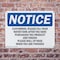 Signmission Customers Please Fill Your Water Tank After, 10 in W x Rectangle, Plastic OS-2PACK-NS-P-710-L-10885 - alternate 4